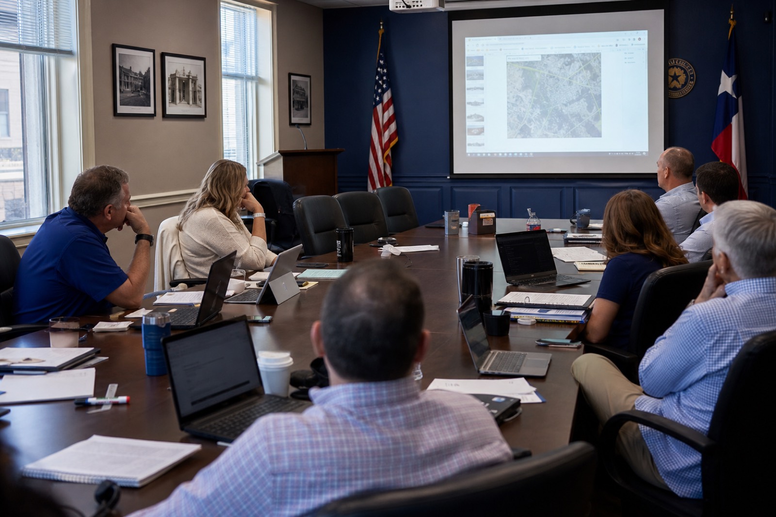 CMI Field School training with a Texas civic organization